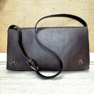 Banana Republic Fall 2002 Small Baguette / Flap in Dark Brown RTW!